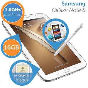 iBood - Samsung Galaxy Note 8.0 WiFi 16GB - QuadCore Android tablet iBood - Samsung Galaxy Note 8.0 WiFi 16GB - QuadCore Android tablet
