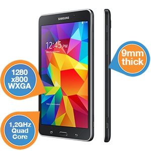 iBood - Samsung Galaxy Tab4 7.0 inch zwart iBood - Samsung Galaxy Tab4 7.0 inch zwart