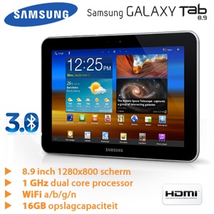 iBood - Samsung Galaxy Tab8.9 Wifi met Android 3.1 iBood - Samsung Galaxy Tab8.9 Wifi met Android 3.1