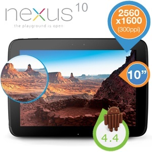 iBood - Samsung/Google Nexus 10 16GB WiFi met 2560x1600 resolutie