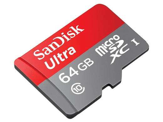 iBood - Sandisk 64GB/2x32GB microSD, 80MB/s