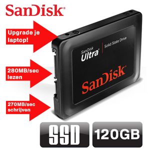iBood - Sandisk Ultra 120 GB SSD – geef je PC of Laptop een upgrade! iBood - Sandisk Ultra 120 GB SSD – geef je PC of Laptop een upgrade!