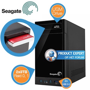 iBood - Seagate Business Storage 2-bay NAS met 6TB