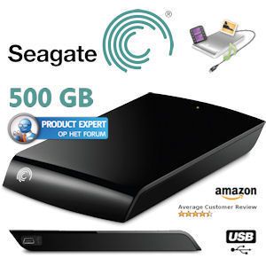 iBood - Seagate Expansion Draagbare 500GB 2.5”Harde Schijf iBood - Seagate Expansion Draagbare 500GB 2.5”Harde Schijf