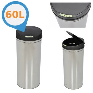 iBood - Sensor Prullenbak 60L RVS iBood - Sensor Prullenbak 60L RVS