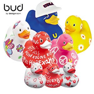 iBood - Set van acht vrolijke badeendjes van BUDroom iBood - Set van acht vrolijke badeendjes van BUDroom