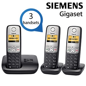 iBood - Siemens Gigaset A400A Triple set iBood - Siemens Gigaset A400A Triple set