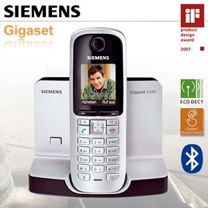 iBood - Siemens Gigaset S680 Draadloze Telefoon met Bluetooth en ECO-DECT iBood - Siemens Gigaset S680 Draadloze Telefoon met Bluetooth en ECO-DECT