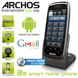 iBood - Smart Android DECT Home Phone met ongelimiteerd telefoonboek en WiFi iBood - Smart Android DECT Home Phone met ongelimiteerd telefoonboek en WiFi