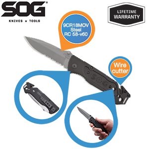iBood - SOG Escape - Een geweldig outdoor survival mes iBood - SOG Escape - Een geweldig outdoor survival mes