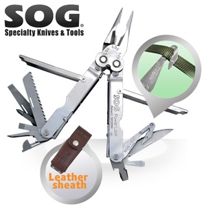 iBood - SOG S62-L PowerLock multitool met V-Cutter