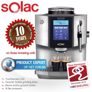 iBood - Solac Neo Espression Supremma volautomatisch espresso apparaat iBood - Solac Neo Espression Supremma volautomatisch espresso apparaat