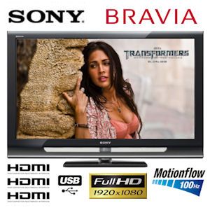 iBood - Sony BRAVIA 40 inch Full HD Televisie met 100Hz Motionflow iBood - Sony BRAVIA 40 inch Full HD Televisie met 100Hz Motionflow
