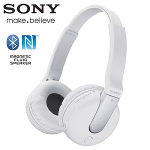 iBood - Sony DRBTN200w.CE7 Bluetooth Headphone - Draadloos bellen en muziek luisteren via bluetooth!
