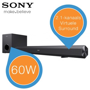 iBood - Sony HT-CT60 Surround Sound-luidsprekerelement iBood - Sony HT-CT60 Surround Sound-luidsprekerelement