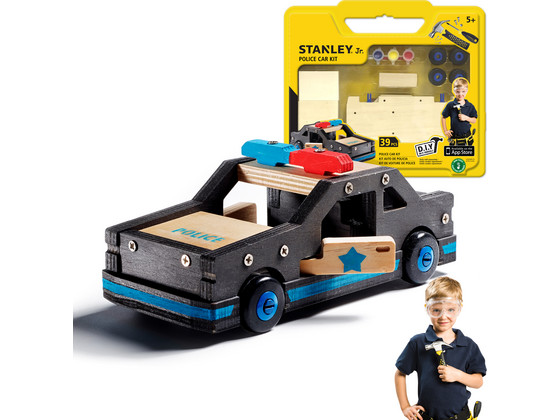 iBood - Stanley Jr. Politiewagen Zelfbouwkit iBood - Stanley Jr. Politiewagen Zelfbouwkit