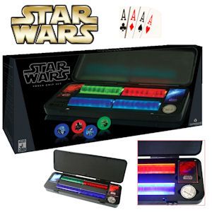 iBood - Star Wars Pokerset met ingebouwde LED Lichten iBood - Star Wars Pokerset met ingebouwde LED Lichten