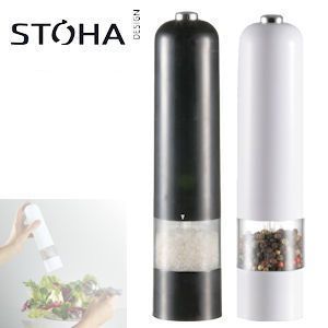 iBood - Stoha Design Set Elektrische Peper- en Zoutmolens met Keramisch Maalwerk iBood - Stoha Design Set Elektrische Peper- en Zoutmolens met Keramisch Maalwerk