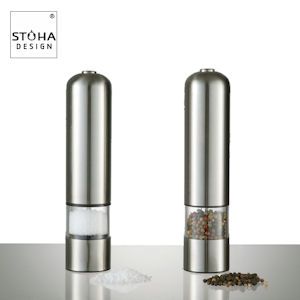 iBood - Stoha Design Set Elektrische Peper- en Zoutmolens iBood - Stoha Design Set Elektrische Peper- en Zoutmolens