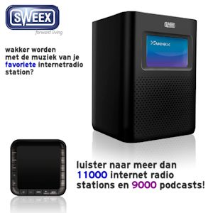 iBood - Sweex Wi-Fi Internet Radio Alarm Clock iBood - Sweex Wi-Fi Internet Radio Alarm Clock