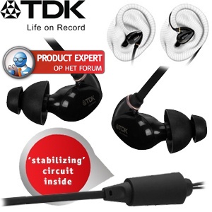 iBood - TDK Life on Record BA200 Dual Balanced Armature In-ears iBood - TDK Life on Record BA200 Dual Balanced Armature In-ears