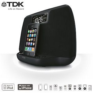 iBood - TDK speaker Clock voor iPhone/iPod- gemaakt om wakker te worden met de beste ervaring iBood - TDK speaker Clock voor iPhone/iPod- gemaakt om wakker te worden met de beste ervaring