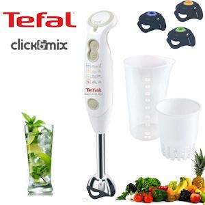 iBood - Tefal ClicknMix krachtige 700 Watt Staafmixer met 4 opzetstukken