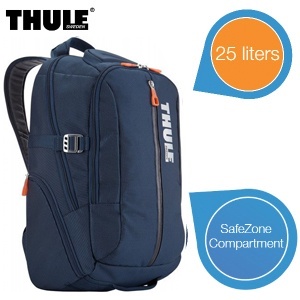 iBood - Thule Crossover laptop rugzak voor een veilig vervoer van je laptop en al je (breekbare) spullen met 25 jaar garantie
