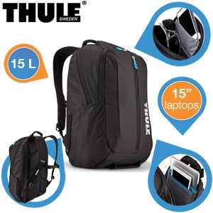 iBood - Thule Crossover laptoprugzak voor een veilig vervoer van je laptop met 25 jaar garantie iBood - Thule Crossover laptoprugzak voor een veilig vervoer van je laptop met 25 jaar garantie
