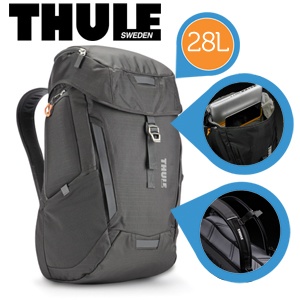 iBood - Thule EnRoute Mosey 28L Hooded Backpack met laptop en tablet compartiment iBood - Thule EnRoute Mosey 28L Hooded Backpack met laptop en tablet compartiment