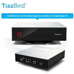 iBood - Tizzbird F30, Mediaspeler met netwerkaansluiting iBood - Tizzbird F30, Mediaspeler met netwerkaansluiting