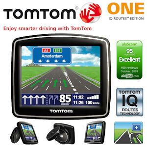 iBood - TomTom One v5 IQ Routes Edition Europe 42 Landen iBood - TomTom One v5 IQ Routes Edition Europe 42 Landen
