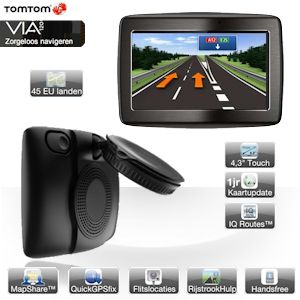 iBood - TomTom Via 120 Europe met 1 jaar gratis kaartupdates – zorgeloos navigeren! iBood - TomTom Via 120 Europe met 1 jaar gratis kaartupdates – zorgeloos navigeren!