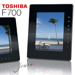 iBood - Toshiba Journe F700 LED Photoframe met Accu en 1GB Geheugen