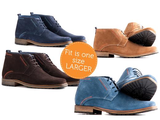 iBood - Travelin London Casual Herenschoenen - Suède en leer! iBood - Travelin London Casual Herenschoenen - Suède en leer!