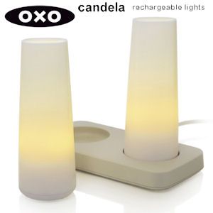 iBood - Twee OXO Candela Glow oplaadbare sfeerlampen iBood - Twee OXO Candela Glow oplaadbare sfeerlampen