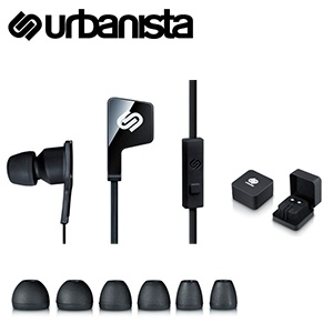 iBood - Urbanista London Dark Clown in-ears met microfoon