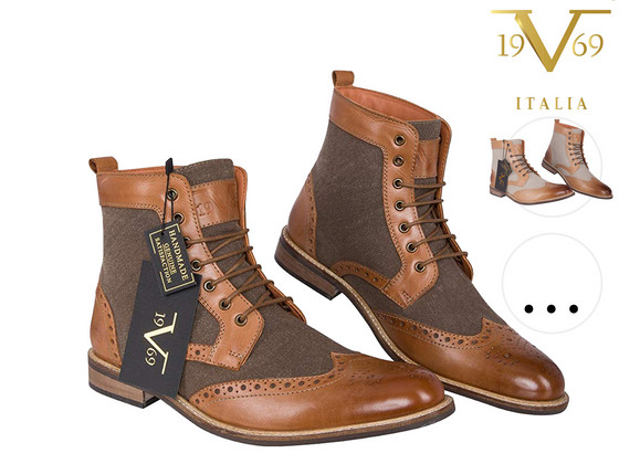 iBood - Versace 19V69 Herenlaarzen iBood - Versace 19V69 Herenlaarzen