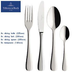 iBood - Villeroy & Boch 24-delige hoogwaardige bestekset iBood - Villeroy & Boch 24-delige hoogwaardige bestekset