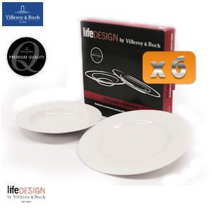 iBood - Villeroy & Boch prachtige set van 24cm diepe borden en 27cm platte borden voor 6 personen iBood - Villeroy & Boch prachtige set van 24cm diepe borden en 27cm platte borden voor 6 personen