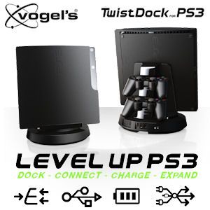 iBood - Vogel's TwistDock voor PlayStation 3 iBood - Vogel's TwistDock voor PlayStation 3