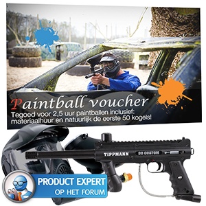 iBood - Voucher voor een paintball-avontuur voor 2 personen á 2,5 uur