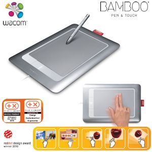 iBood - Wacom Bamboo Pen & Touch M met multi-touch functionaliteit, laat je creativiteit gaan!