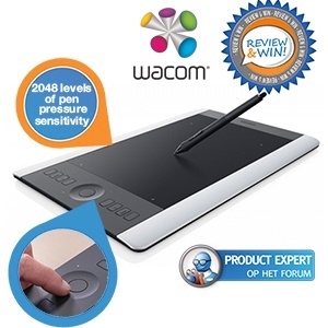 iBood - Wacom Intuos Pro Special Edition draadloos pentablet met multi-touch bediening iBood - Wacom Intuos Pro Special Edition draadloos pentablet met multi-touch bediening