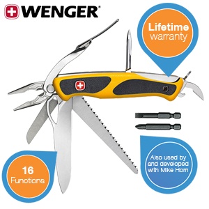 iBood - Wenger RangerGrip 90 multitool – Zelfs de grootste avonturiers gebruiken hem!