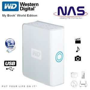 iBood - Western Digital My Book World Edition 750GB NAS Netwerk Hard Drive iBood - Western Digital My Book World Edition 750GB NAS Netwerk Hard Drive