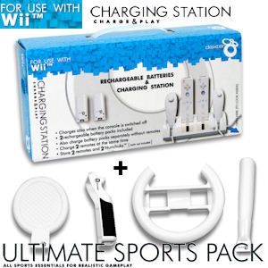 iBood - Wii Ultimate Sportspack (Soft) en Wii Dual Charging Station iBood - Wii Ultimate Sportspack (Soft) en Wii Dual Charging Station
