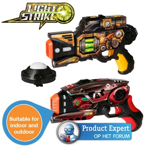 iBood - WowWee Lightstrike Lasergame pakket iBood - WowWee Lightstrike Lasergame pakket