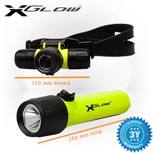 iBood - Xglow LED hoofdlamp en zaklamp voor onder water, tot 30m diep! iBood - Xglow LED hoofdlamp en zaklamp voor onder water, tot 30m diep!