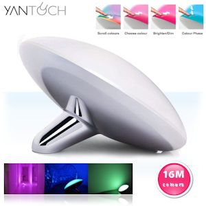 iBood - Yantouch JellyWash design LED-lamp met touch panel en 16 miljoen kleuren iBood - Yantouch JellyWash design LED-lamp met touch panel en 16 miljoen kleuren
